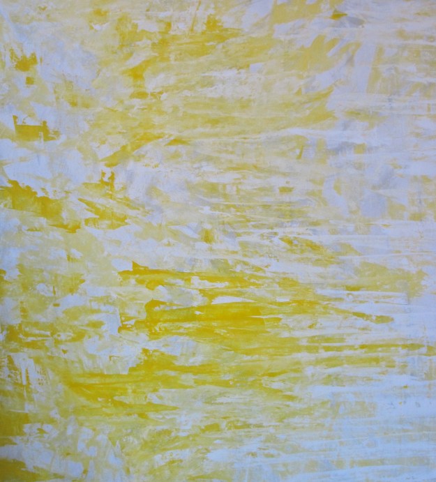 "Untitled 1" akryyli kankaalle 2011 (146x137cm) Tom Lönnqvist