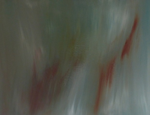 "Kerran, kun vuoksesi tanssin" akryyli kankaalle 2014 (115x145cm) Tom Lönnqvist